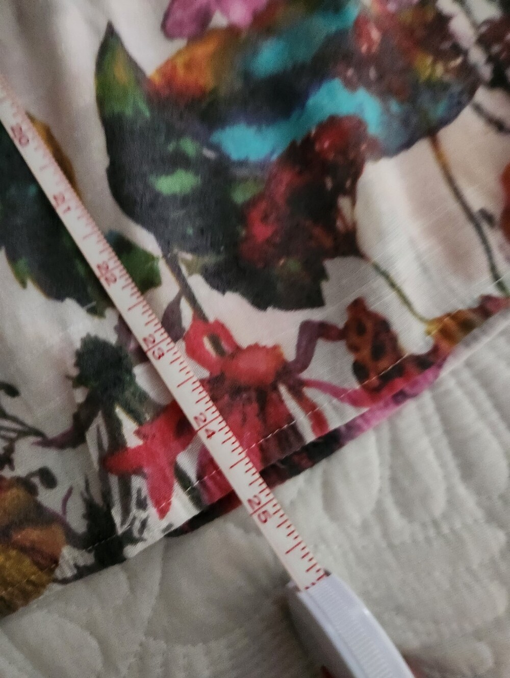 Spense Multicolor Floral Off-Shoulder Tunic Top - Picture 6 of 6